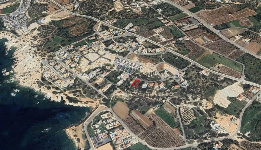 Земельный участок под жилую застройку в Пегии - Морские пещеры, Пафос.