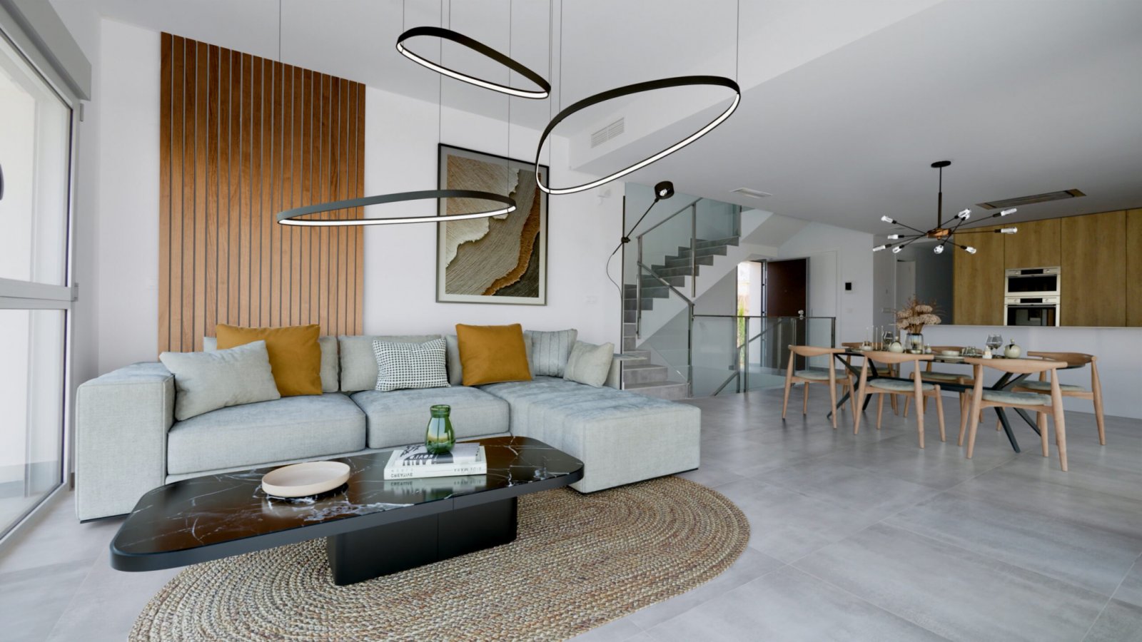 Luxuriöses, neues Haus neben dem Golfplatz La Finca, Alicante