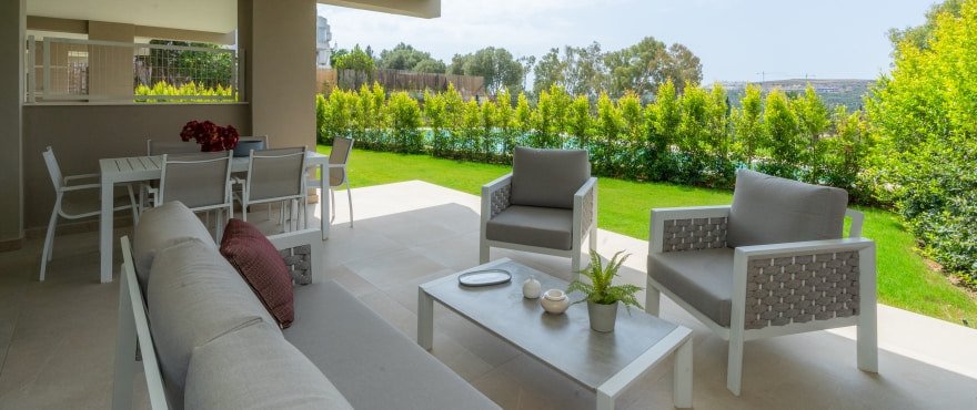 Exklusives Apartment in einer luxuriösen Anlage im Herzen der Costa del Sol, direkt neben einem renommierten Golfplatz