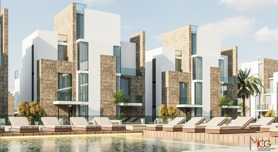 Двухкомнатная квартира в рассрочку в жилом комплексе Long Beach Residence в Хургаде.