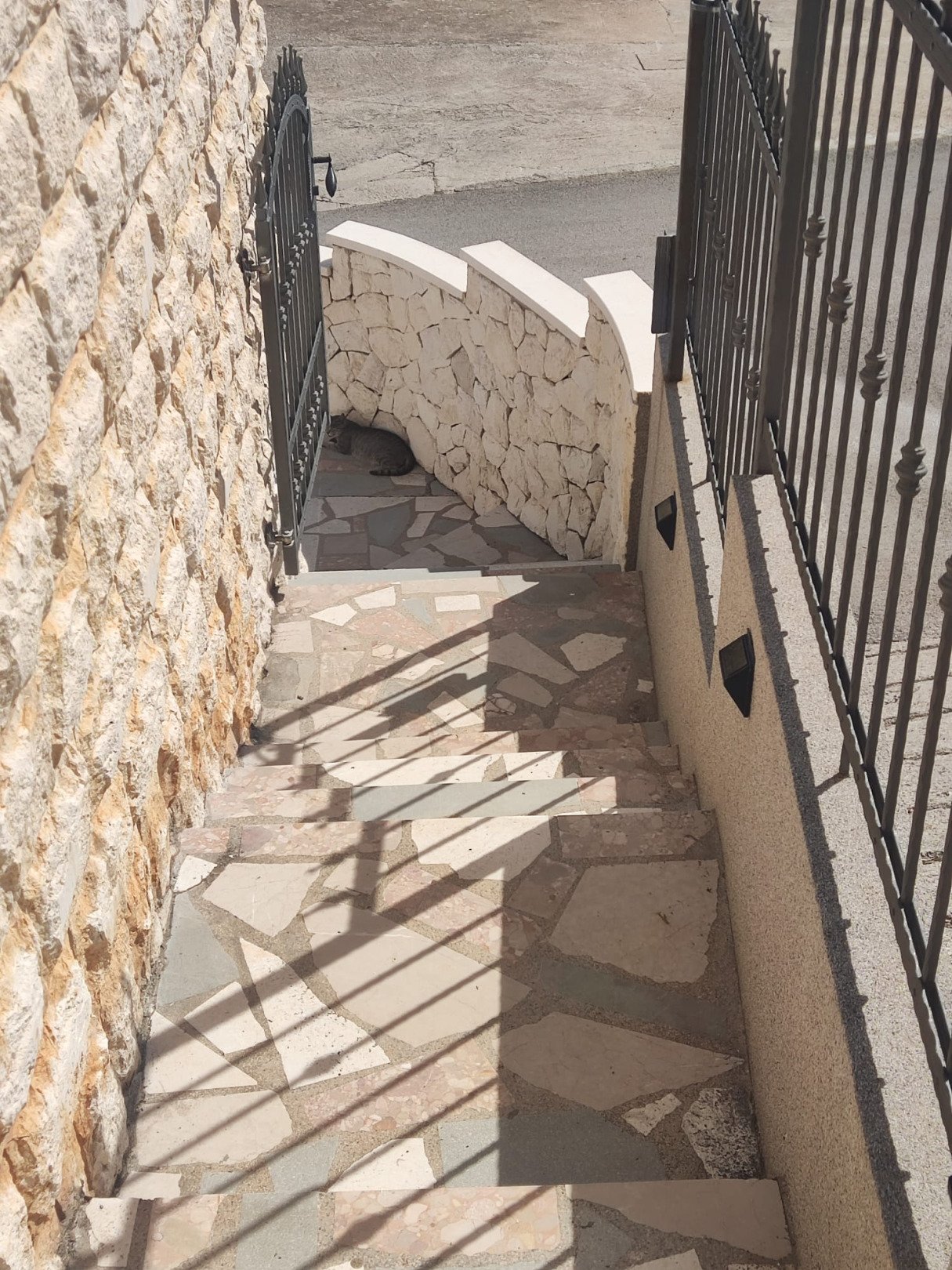 Apartmenthaus mit wunderschönem Panoramablick auf das Meer und die Inseln in Stanići