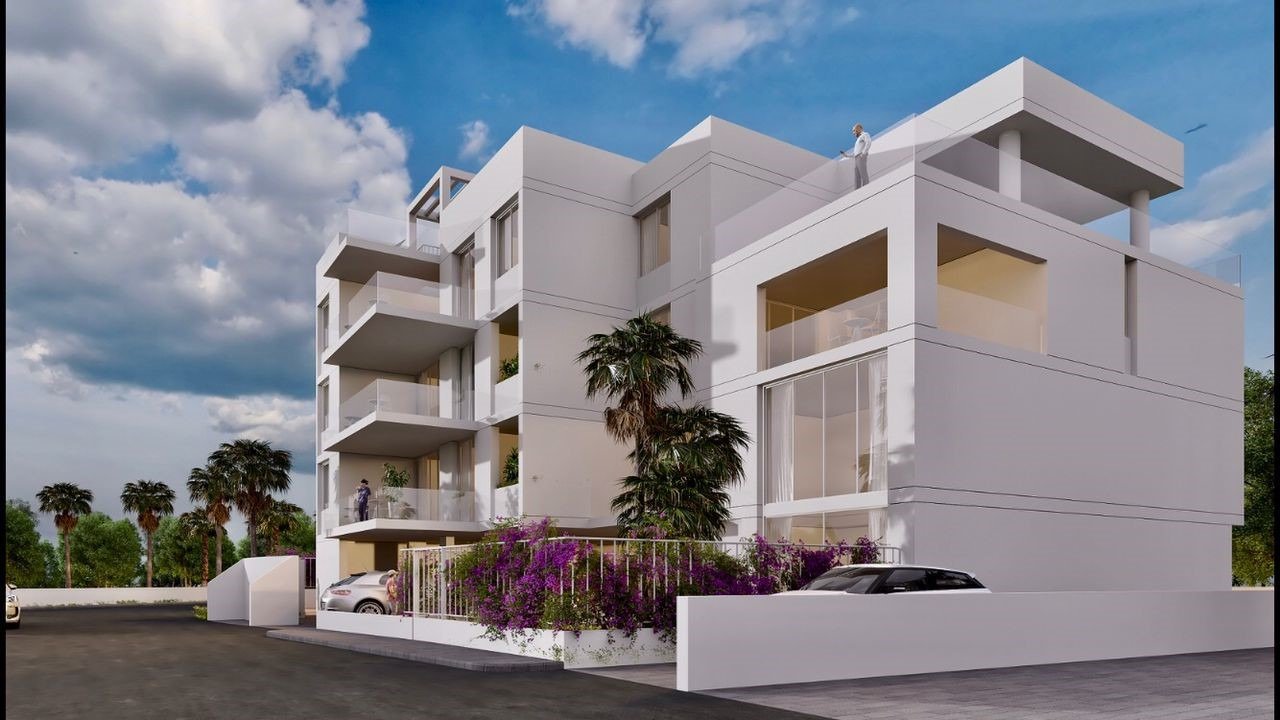 Luxuriöse 3-Zimmer-Wohnung in Larnaka, zwei Badezimmer