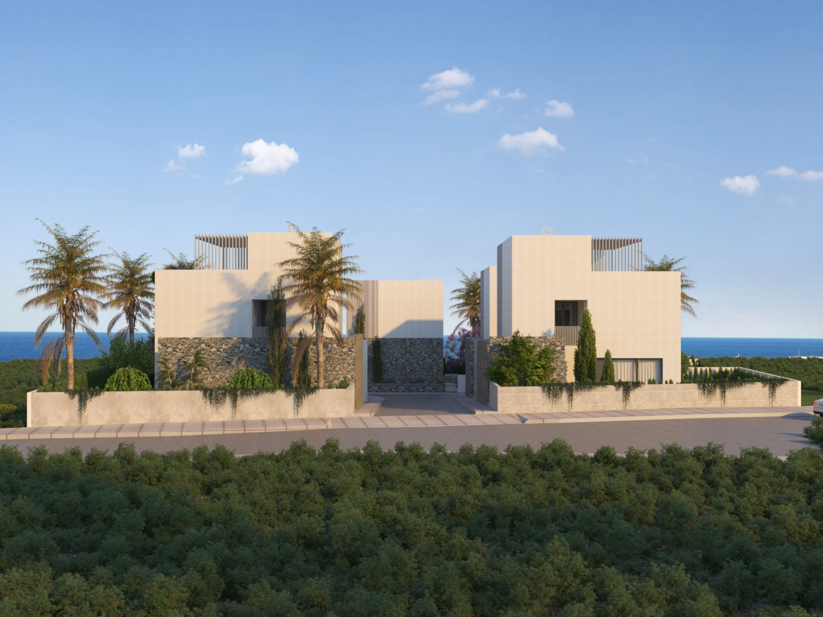Luxuriöse Villa mit Swimmingpool, nur wenige Gehminuten vom Strand in Protaras entfernt