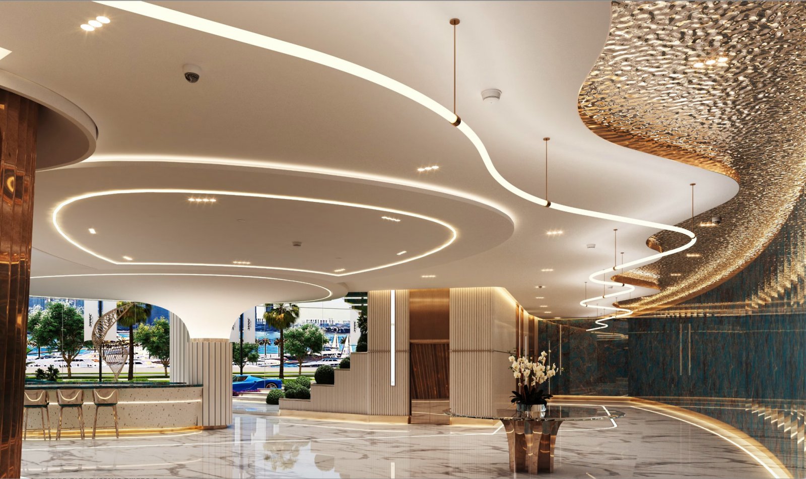 DAMAC Bay by Cavalli – Luxuriöses Wohnen am Wasser im Herzen des Dubai Harbour