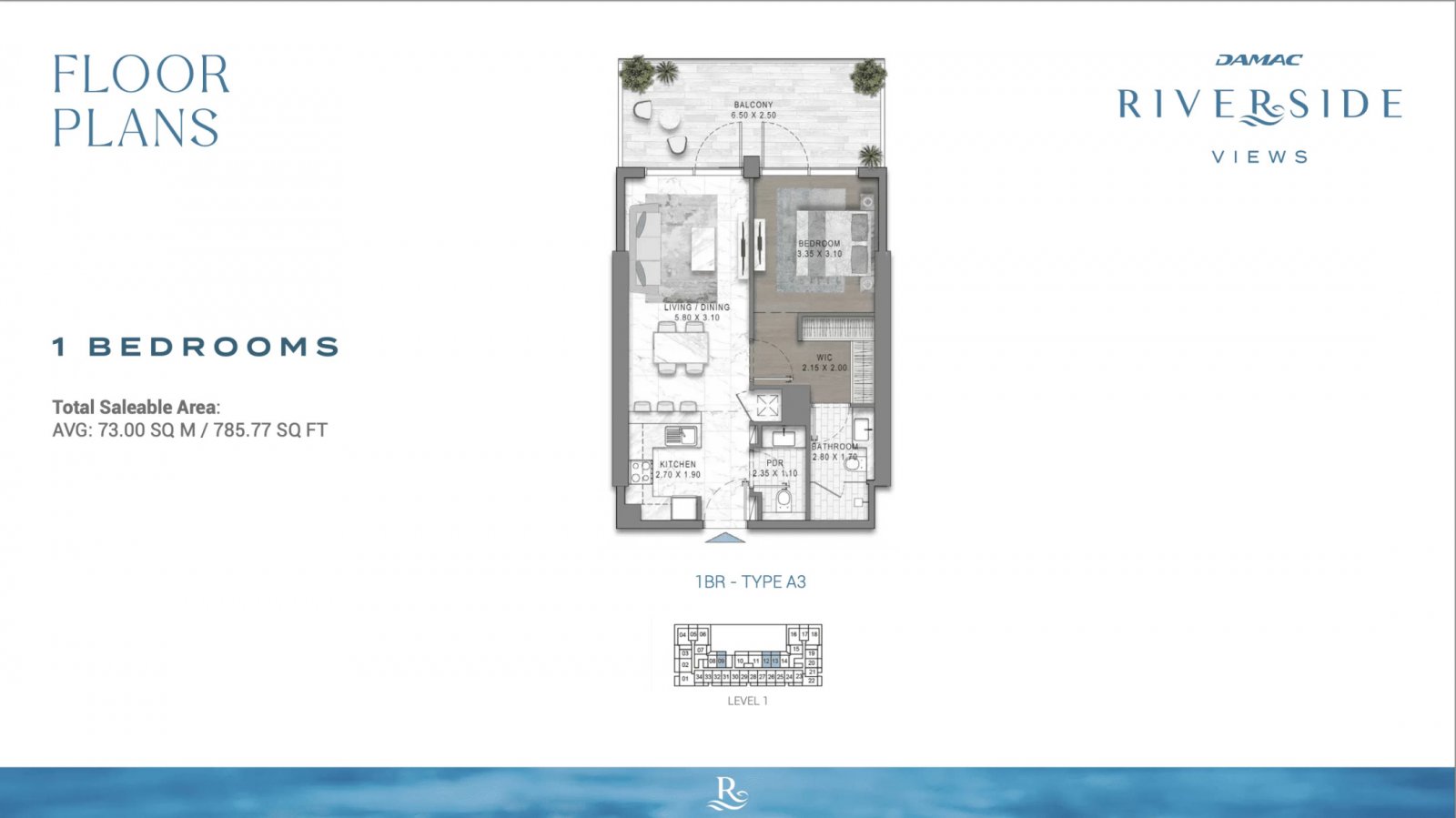 DAMAC Riverside Views – роскошная жизнь на берегу реки в самом сердце Дубая, рядом с крупнейшим в мире аэропортом