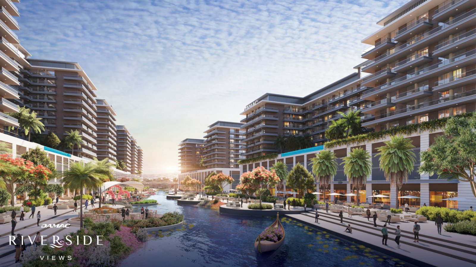 DAMAC Riverside Views – роскошная жизнь на берегу реки в самом сердце Дубая, рядом с крупнейшим в мире аэропортом