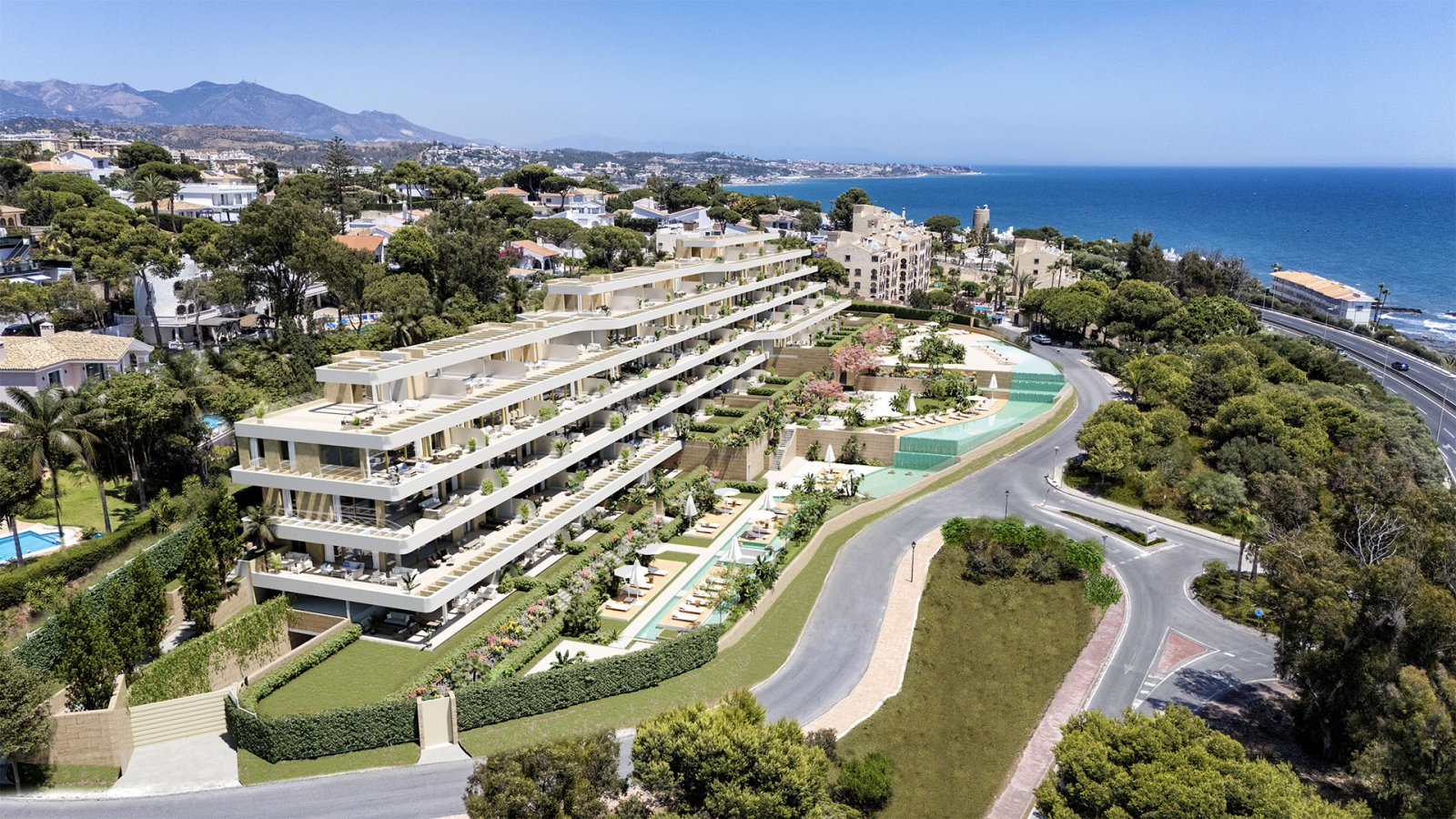 Las Lagunas de Mijas, Málaga: Эксклюзивная квартира недалеко от моря, Лас Лагунас де Михас 