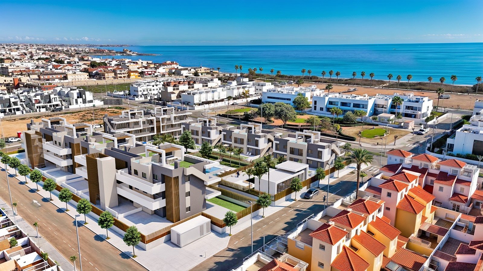 Torre de La Horadada, Alicante: Роскошная квартира у моря, Пилар де ла Орадада 