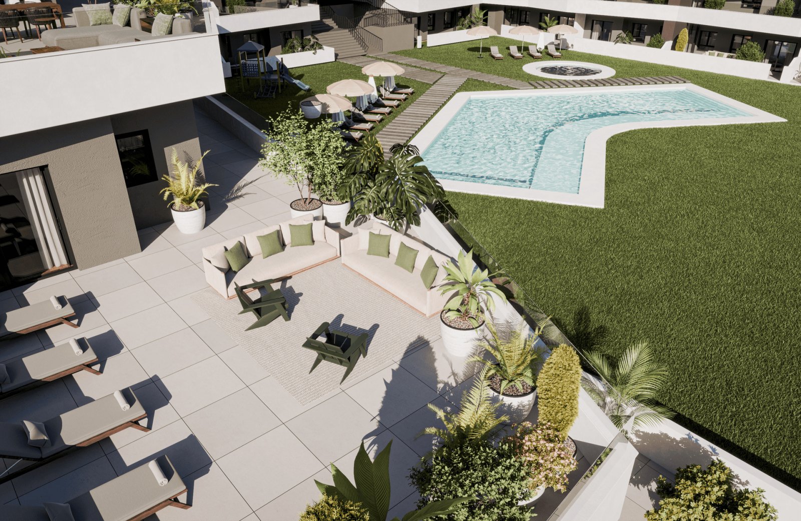 Современные апартаменты с видом на море, Сан-Мигель-де-Салинас