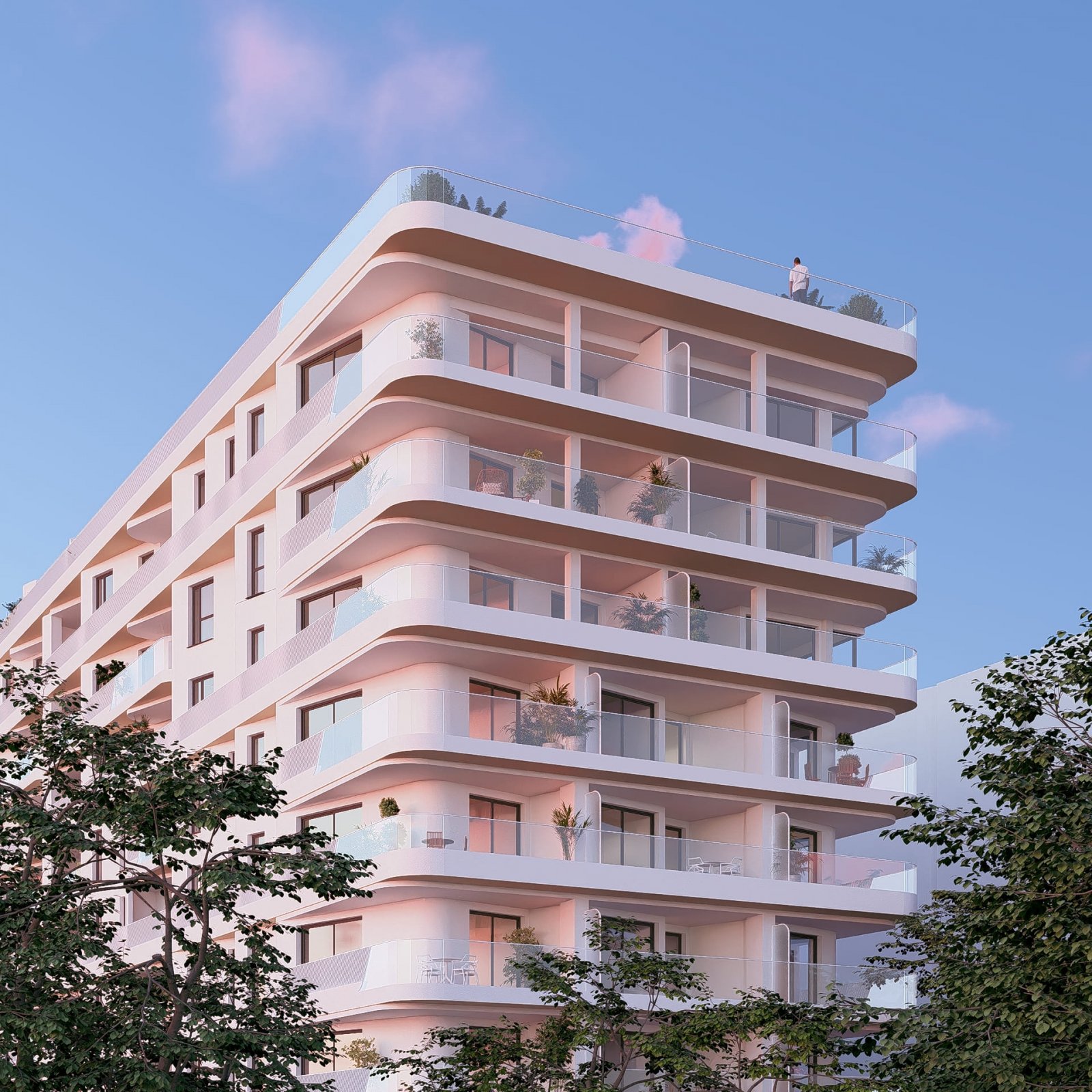 Современные апартаменты у моря, виды, La Vila Joiosa