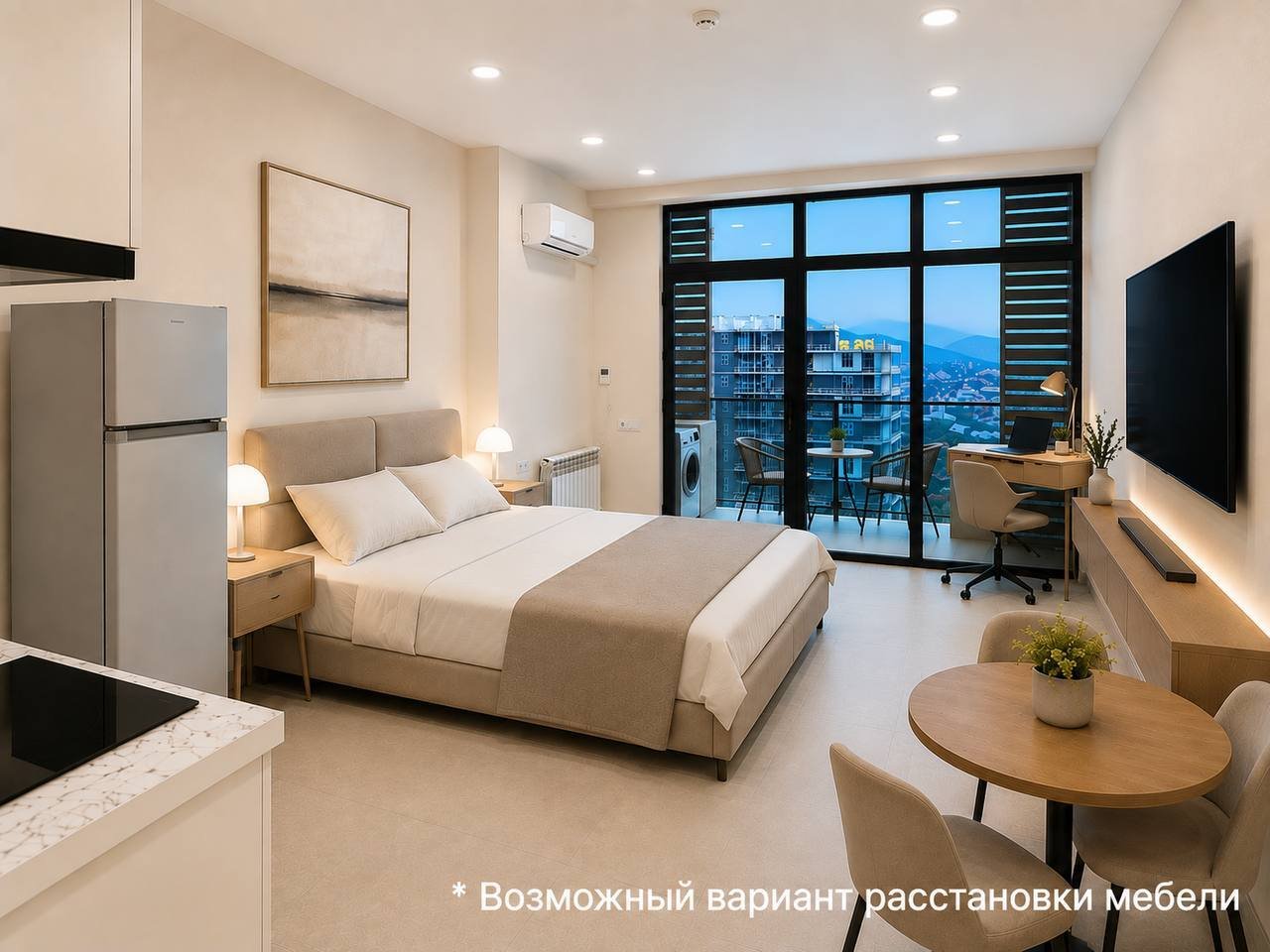 Студия с видом на горы в La Batumi Familia – Батуми, Грузия – Новый бульвар