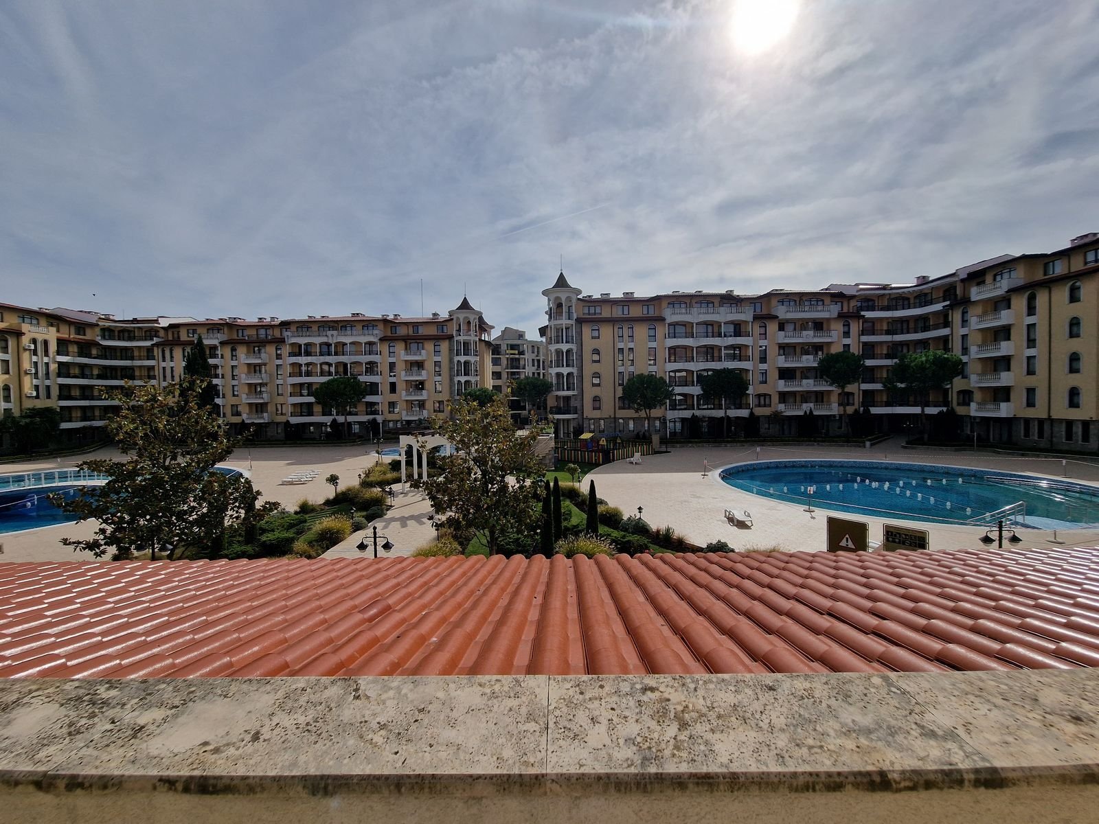 Двухкомнатная квартира с отдельной спальней в комплексе Royal Sun, Солнечный берег, Болгария