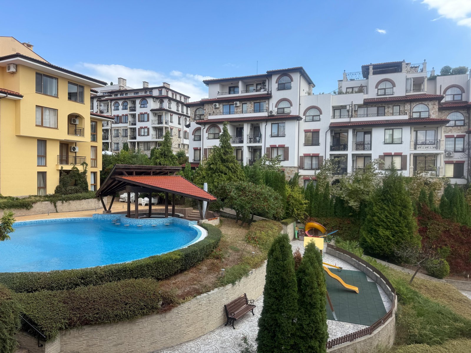Двухкомнатная квартира с видом на море в комплексе Paradise Dreams, Свети Влас, Болгария