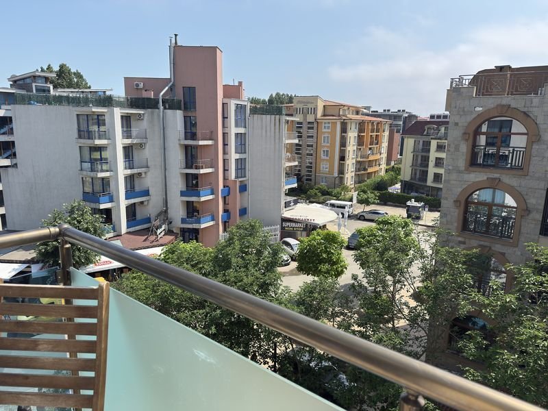 Студия в комплексе Sun Gate с видом на бассейн, Солнечный берег, Болгария