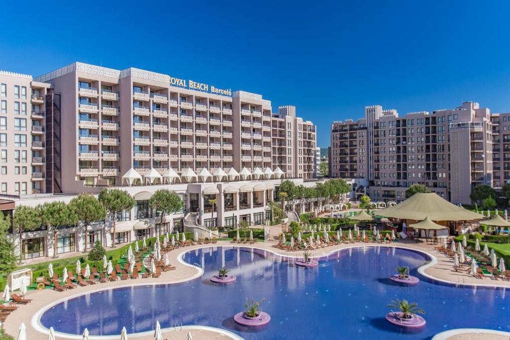 Двухкомнатная квартира в комплексе Barceló на Солнечном берегу, Болгария