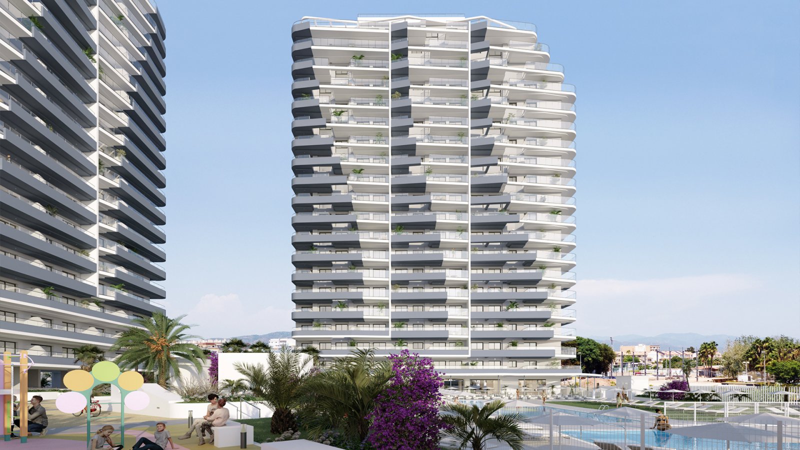 Großzügige Dreizimmerwohnung mit 41 m² Terrasse, Canet dEn Berenguer, Spanien