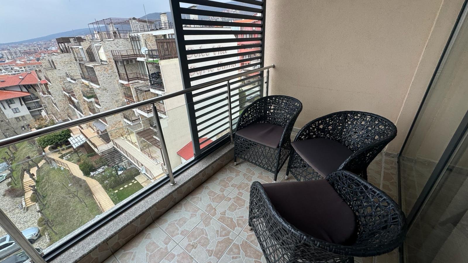 2 Zimmer Wohnung im Dolce Vita mit Meerblick Sveti Vlas Bulgarien