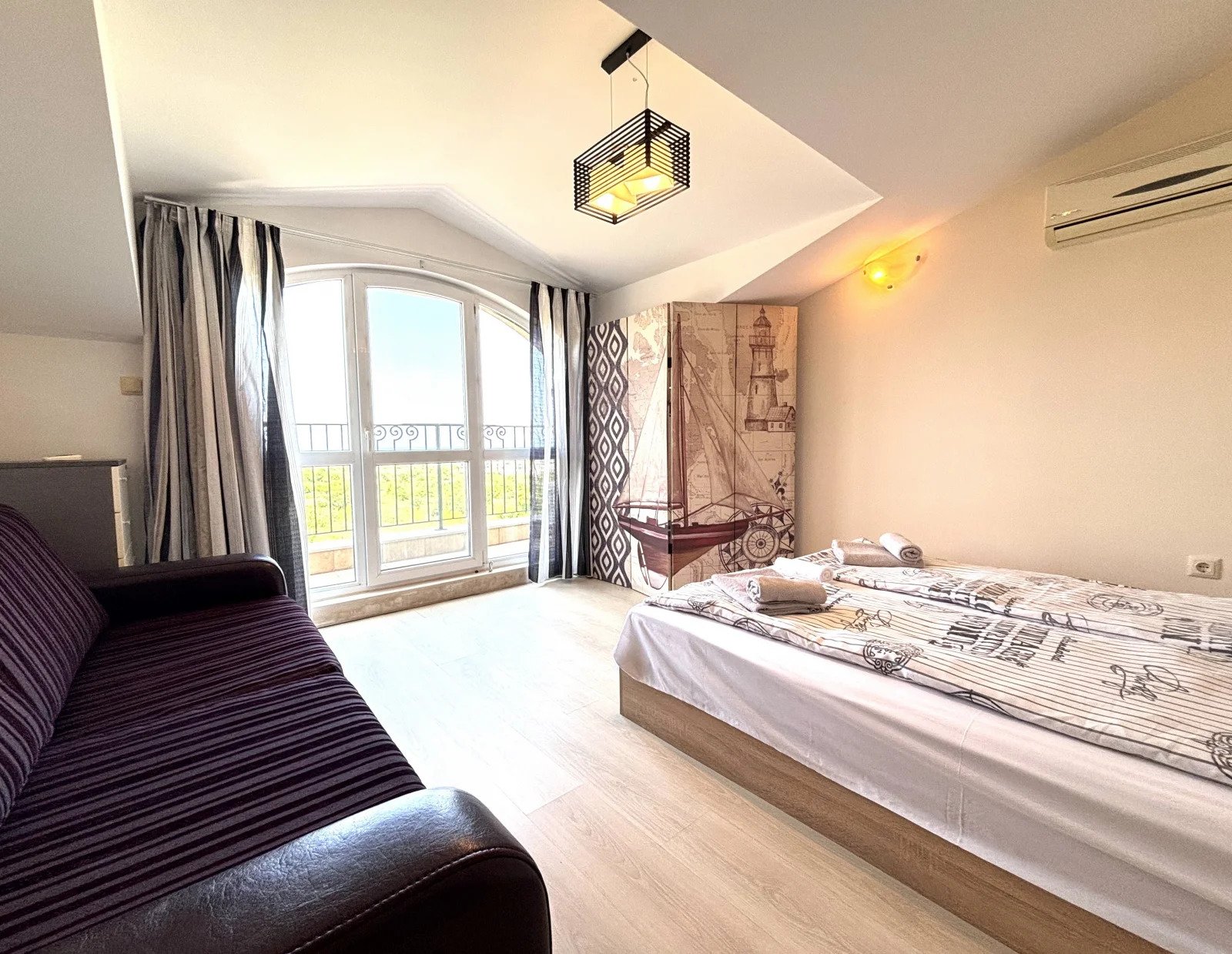 Элегантная панорамная мезонет в комплексе Atia Resort, Черноморец