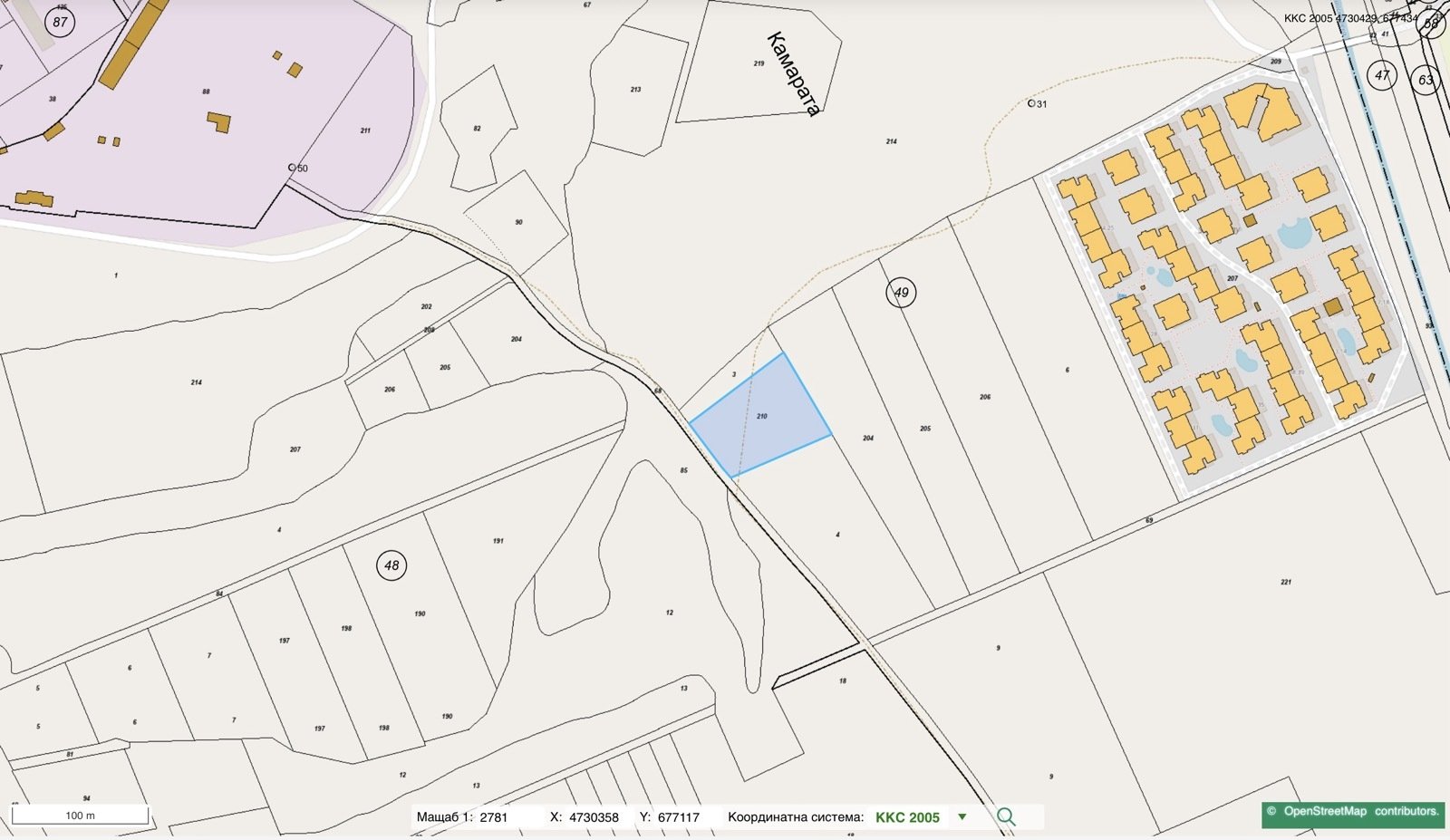 Долгосрочные инвестиции: участок в деревне Танкoво – 220 м до жилого комплекса Sunny Day 6