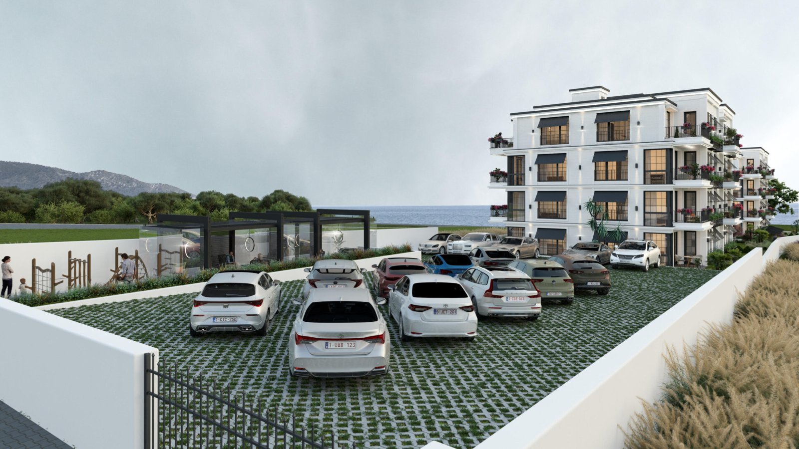 Квартира в жилом комплексе Dune Residence, Золотой берег