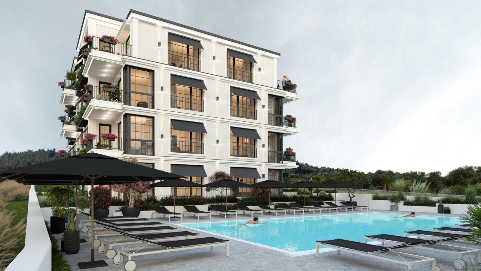 Квартира в жилом комплексе Dune Residence, Золотой берег