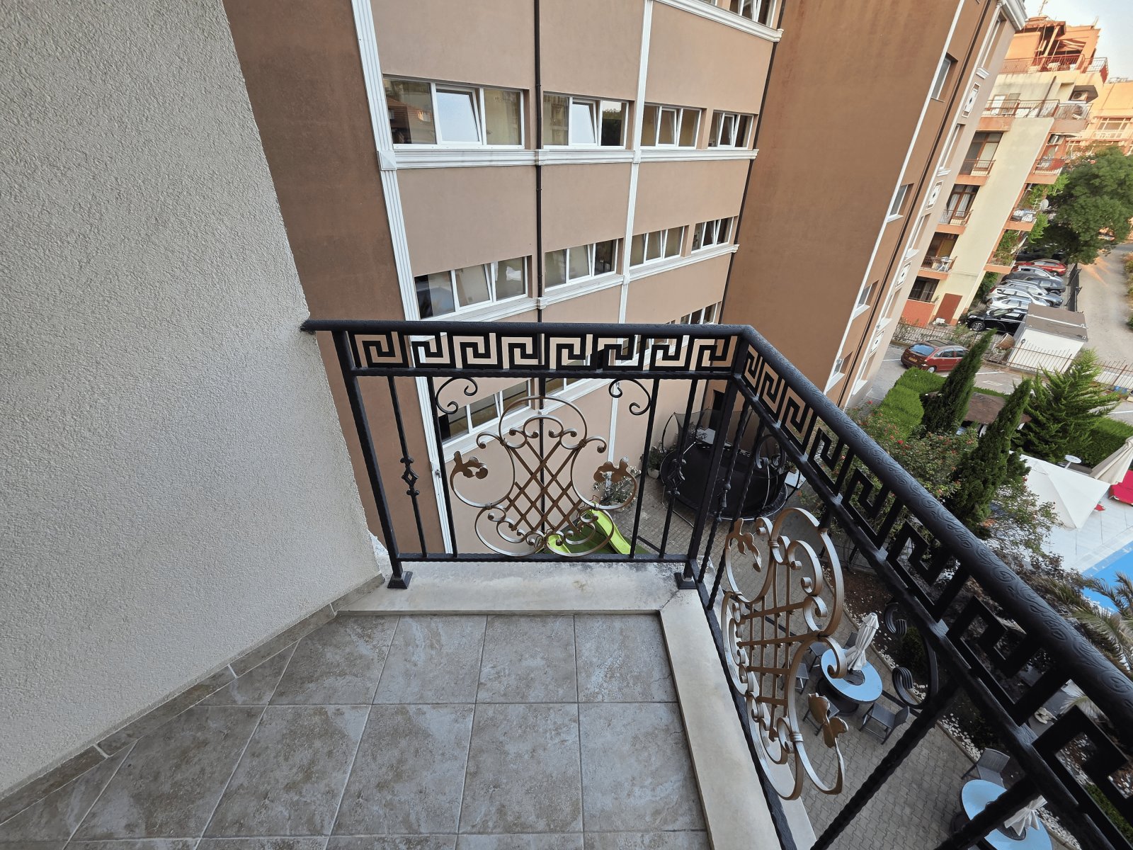 Студио Бахами, вид на бассейн – 34 м², 4-й этаж, Солнечный берег