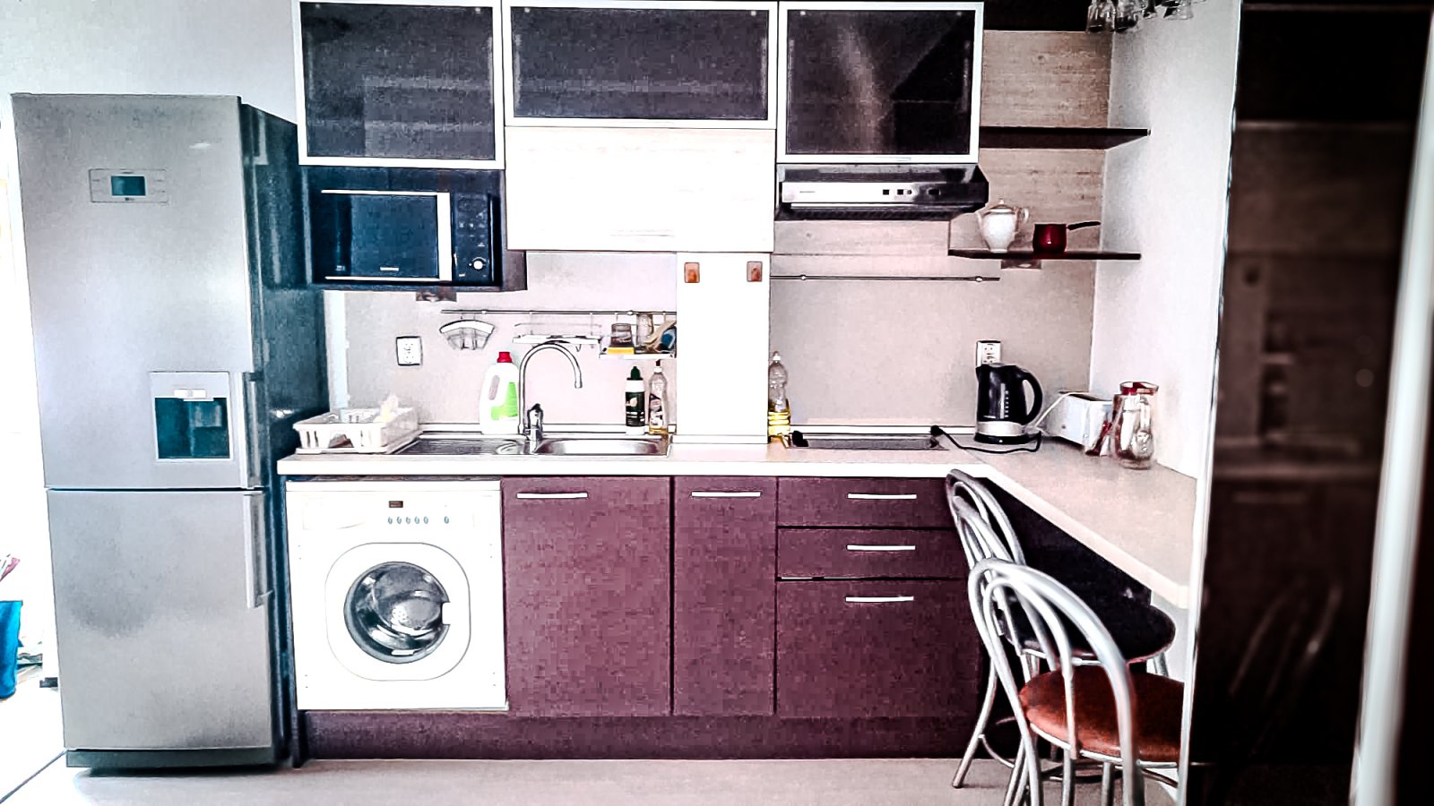 Трехкомнатная квартира в комплексе Eden на Солнечном берегу с видом на бассейн