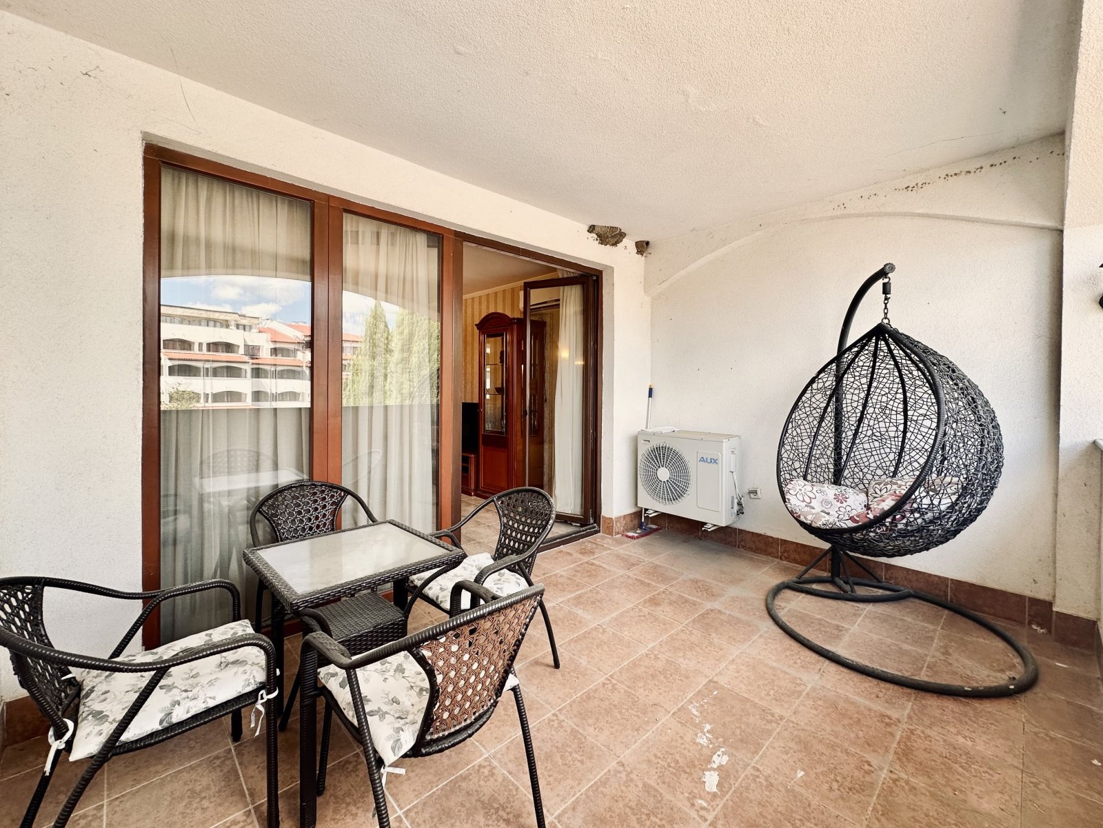 3-комнатная квартира Casa Real с видом на море, Свети Влас, Болгария