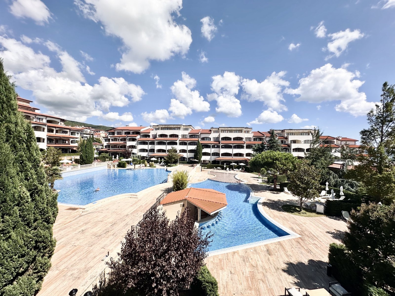 3-комнатная квартира Casa Real с видом на море, Свети Влас, Болгария