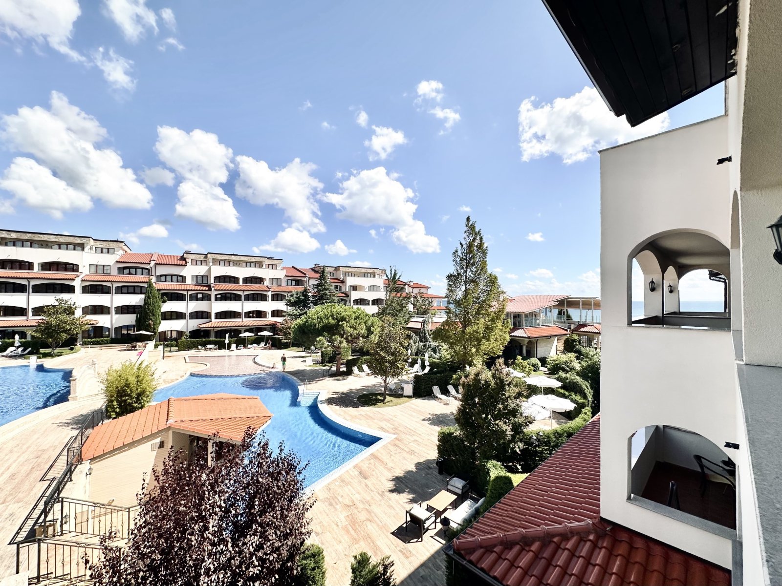 3-комнатная квартира Casa Real с видом на море, Свети Влас, Болгария