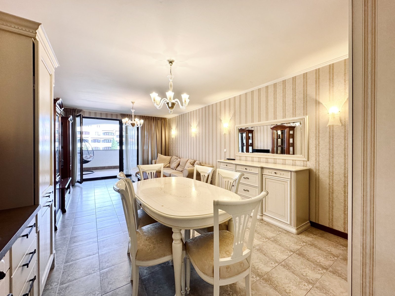 3-комнатная квартира Casa Real с видом на море, Свети Влас, Болгария