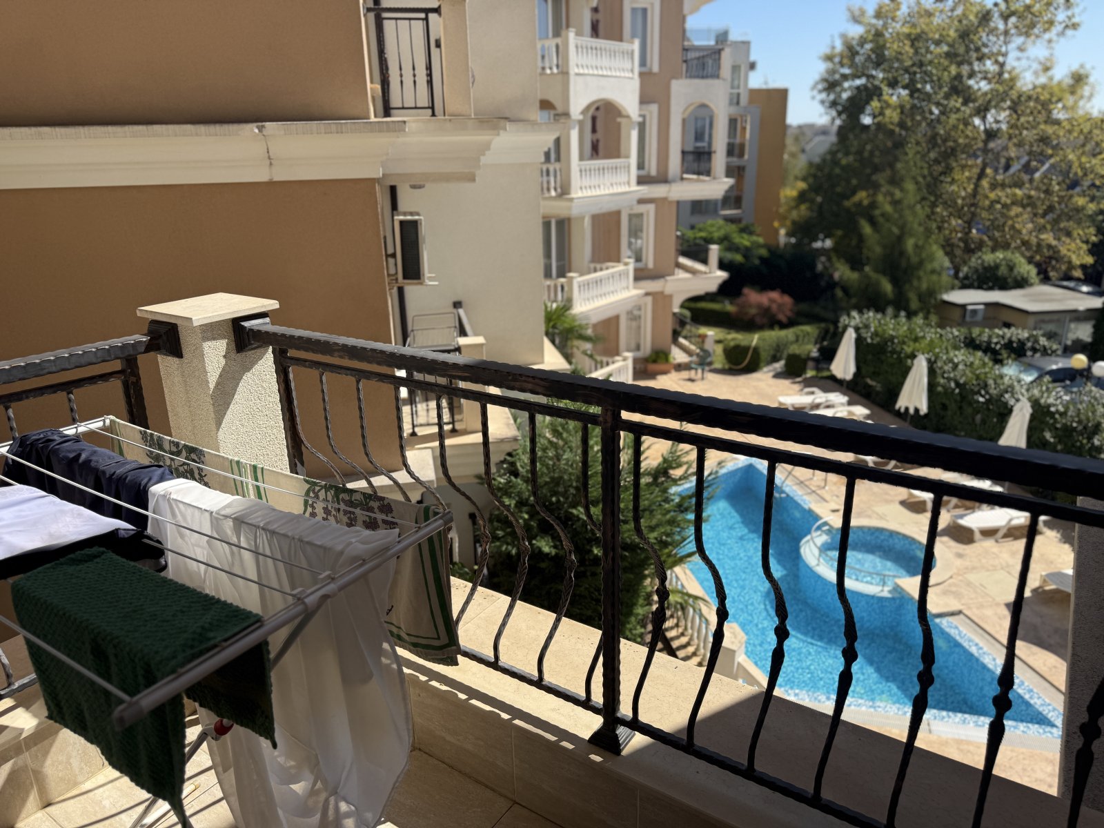 2-комнатная квартира с видом на море, Вилла Анторини, Свети Влас, Болгария