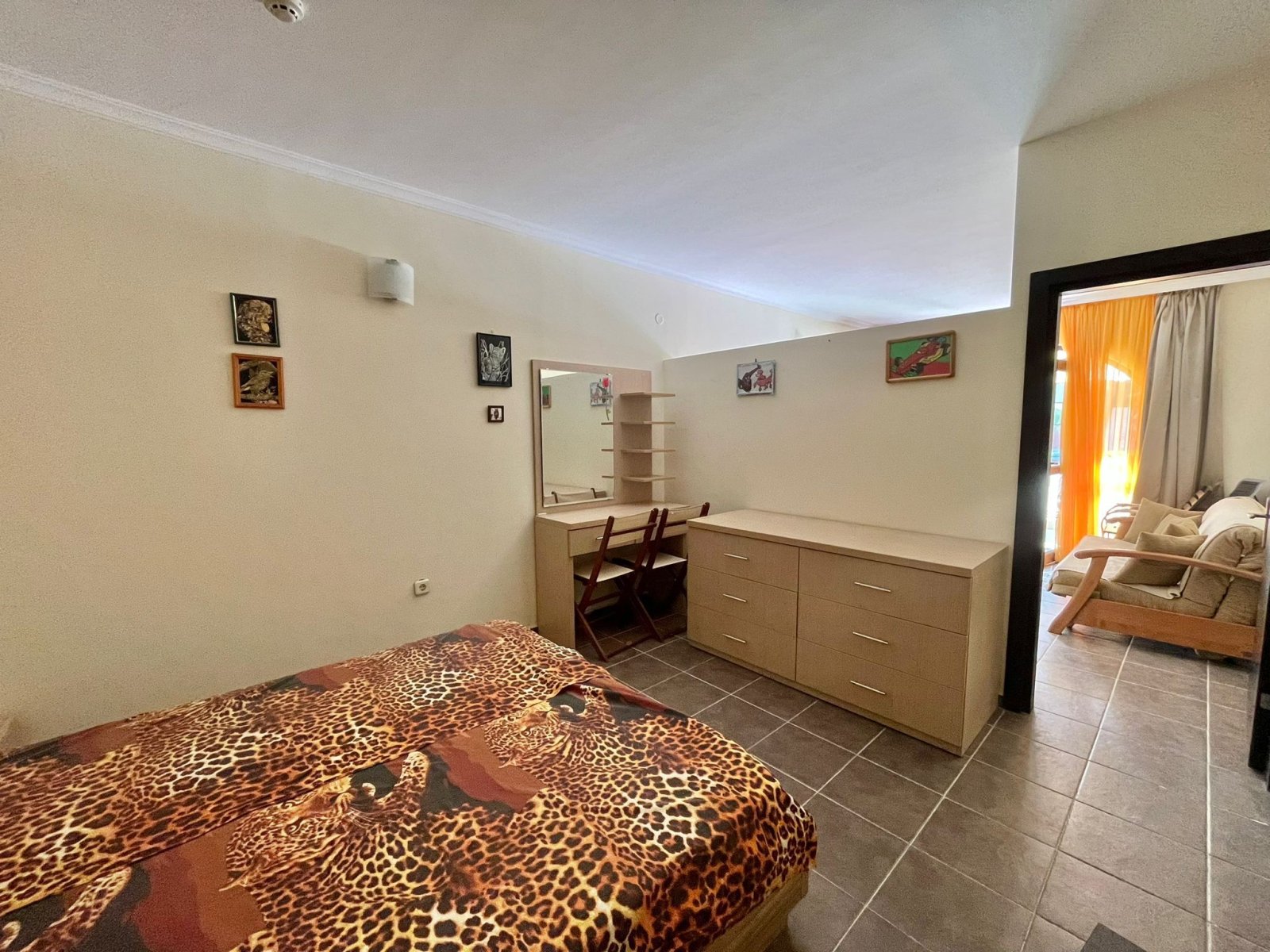 Большая студия с видом на бассейн в комплексе Свети Георги в Свети Влас, Болгария