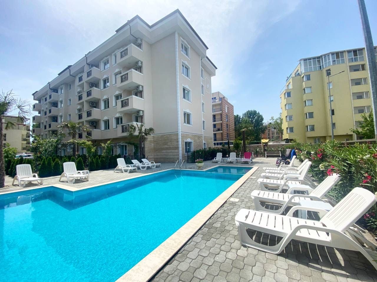 Sunny Beach: 2-комнатная квартира в Magnolia 6 на Солнечном берегу в Болгарии 