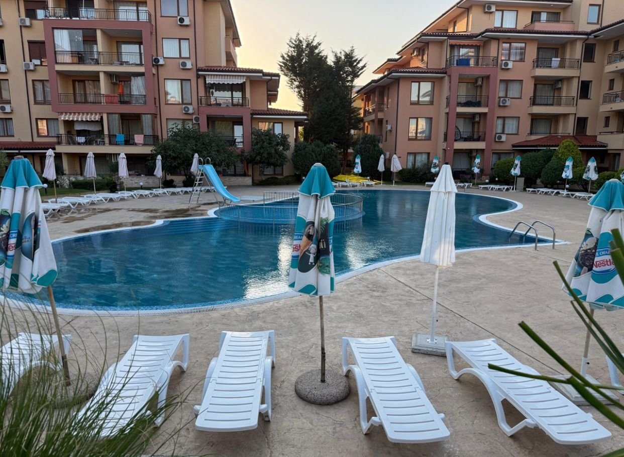 Очень крадая двухкомнатная квартира в комплексе Magic Dreams, Свети Влас, Болгария